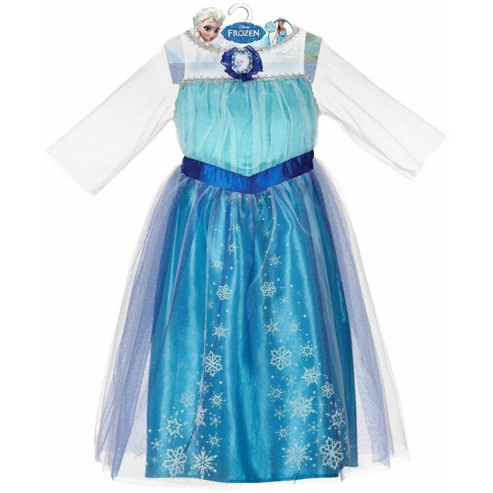 Disney Frozen Elsa Dress Up Costume Outfit New w/Tag 4-6X Girls Gift Party